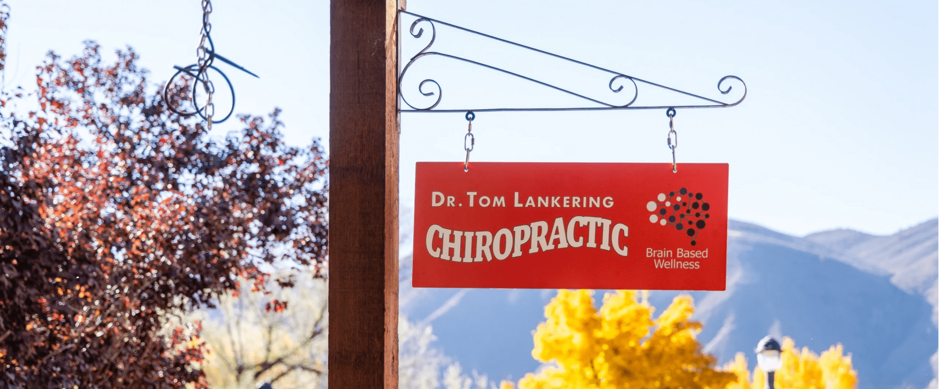 Lankering Chiropractic outdoor sign and clinic location in Basalt, Colorado